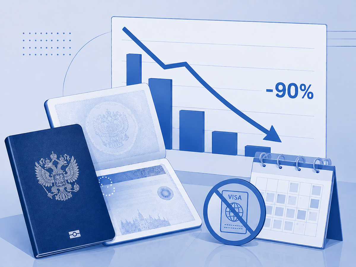 Россиянам почти перестали выдавать многократные шенгенские визы